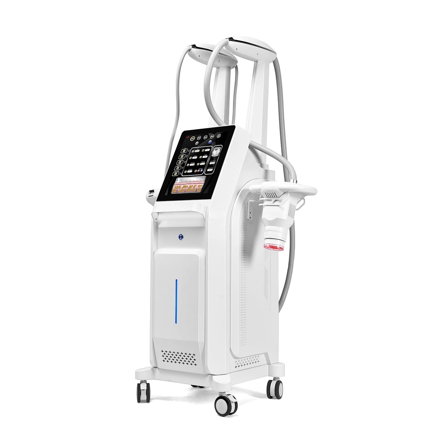 Máquina de RF de presión negativa rotatoria FR-A57 para la fusión de grasa, el contorno corporal y el estiramiento de la piel con rotación al vacío