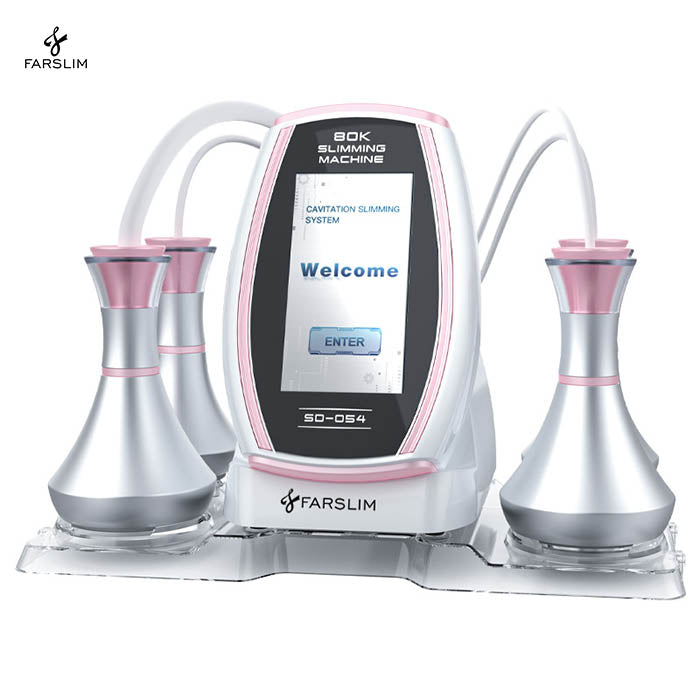 6 in 1 80K Ultrasonic Cavitation Vacuum Radio Frequency Lipolysis Laser Slimming Machine | RF Fat Burning Slimming Machine