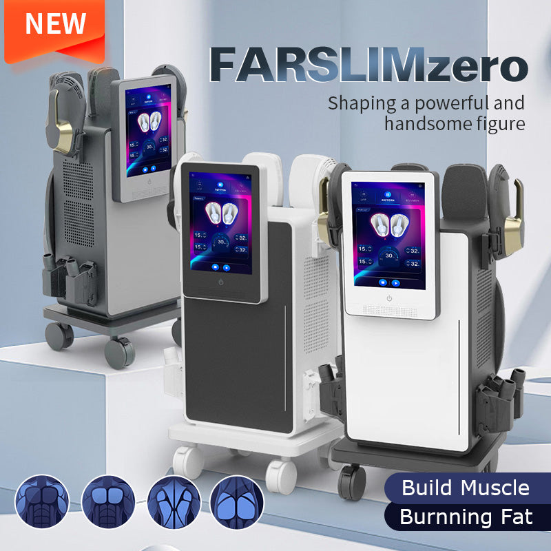 EMS muscle stimulator | Increase muscle and shape body curves | High frequency fat burning slimming machine | FARSLIM