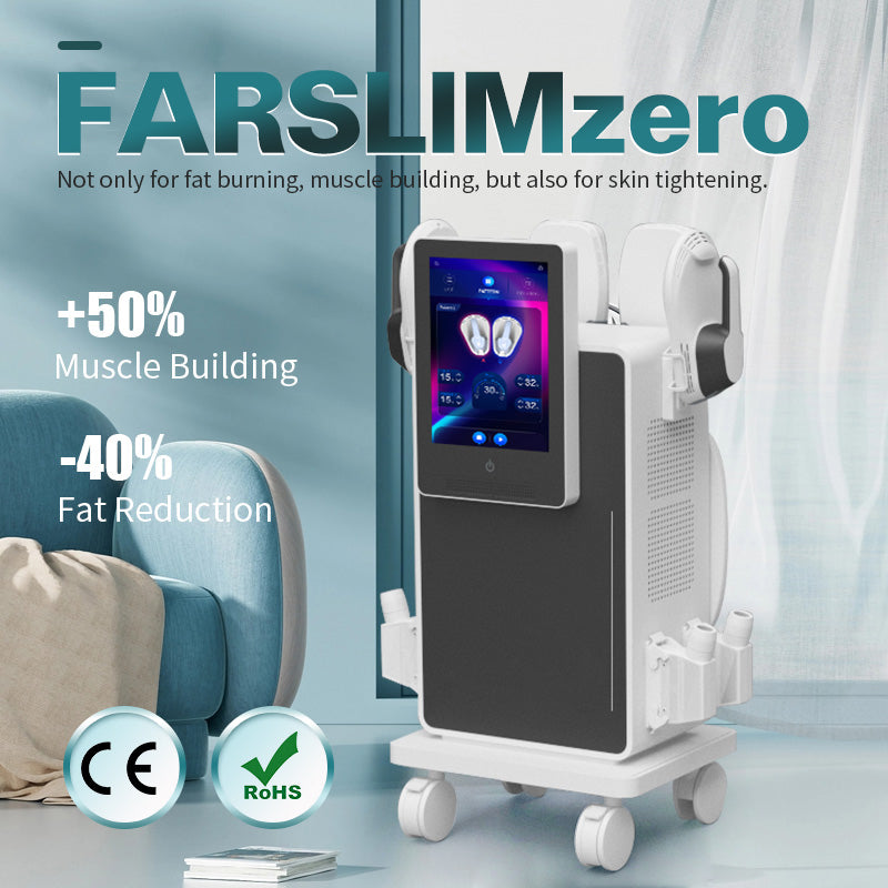 EMS muscle stimulator | Increase muscle and shape body curves | High frequency fat burning slimming machine | FARSLIM