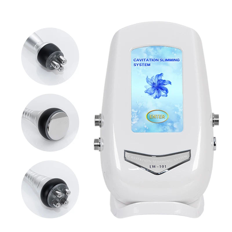 FR-101 40K Cavitation RF Multipole Slimming Machine with Tripolar & Tetrapolar RF for Fat Blasting