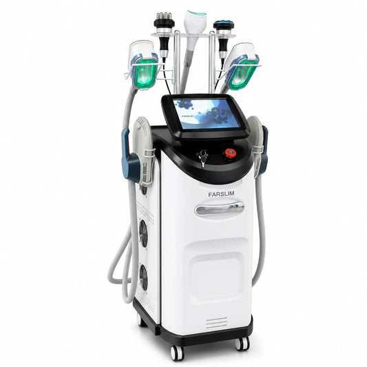 FARSLIM LD11 Pro professional cryolipolysis and HI-EMT body contouring machine on a white background.