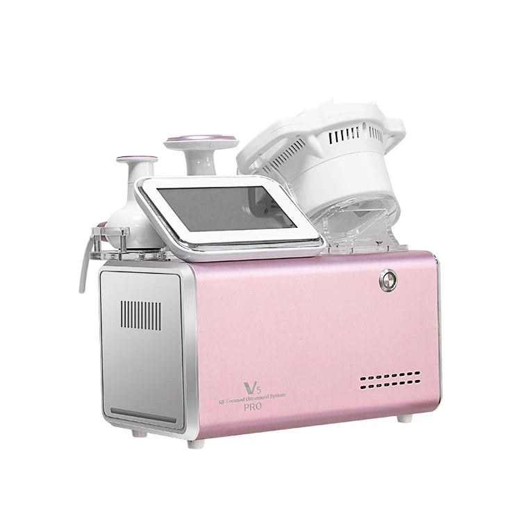 FR-V5 PRO Multi-Functional Slimming & Plasma Machine with HIFU, RF, Cavitation & 13 Probes for Body Shaping & Rejuvenation