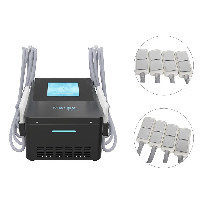XM-278 PRO Maxlipo EMS Cryo Slimming Machine with 8 Pads for Fat Freezing & Body Contouring